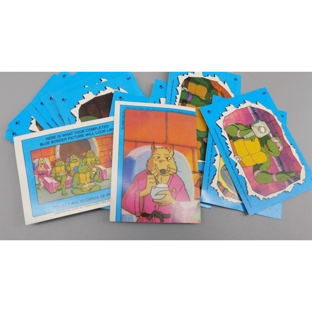 Vintage TMNT 130 Cards And  23 Stickers Assorted From Different Sets Movie Topps - Picture 11 of 12
